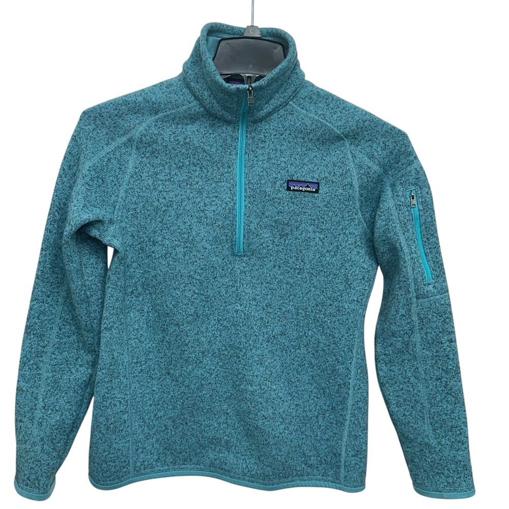 Patagonia Better Sweater 1/4 Zip Pullover Fleece Jacket Outdoor Women's Medium
